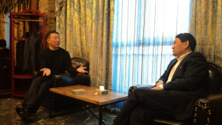 bv伟德国际1946集团董事长肖厚忠与宣钢董事长进行合作会谈