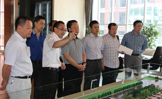 四川省眉山市政府考察bv伟德国际1946郑州台湾科技园项目